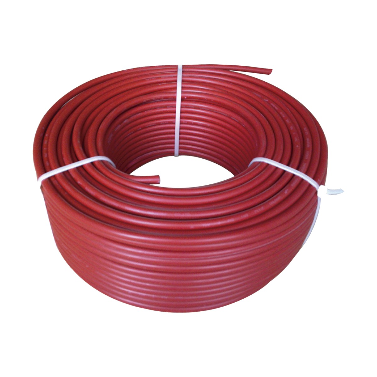 Cable Fotovoltaico Rojo / 10 mm² ( 8 AWG) / Material COBRE /  2000V / Rollo de 50 metros.