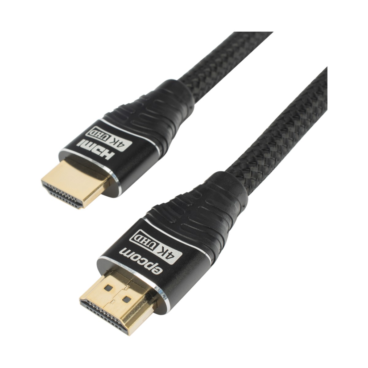 Cable HDMI de 10 Metros (32.81 Pies) | Alta Definición | Longitud | Versión 2.0 | Alta Velocidad 18Gbps | 4K@60Hz | Conectores Chapados en Oro | Tipo Redondo