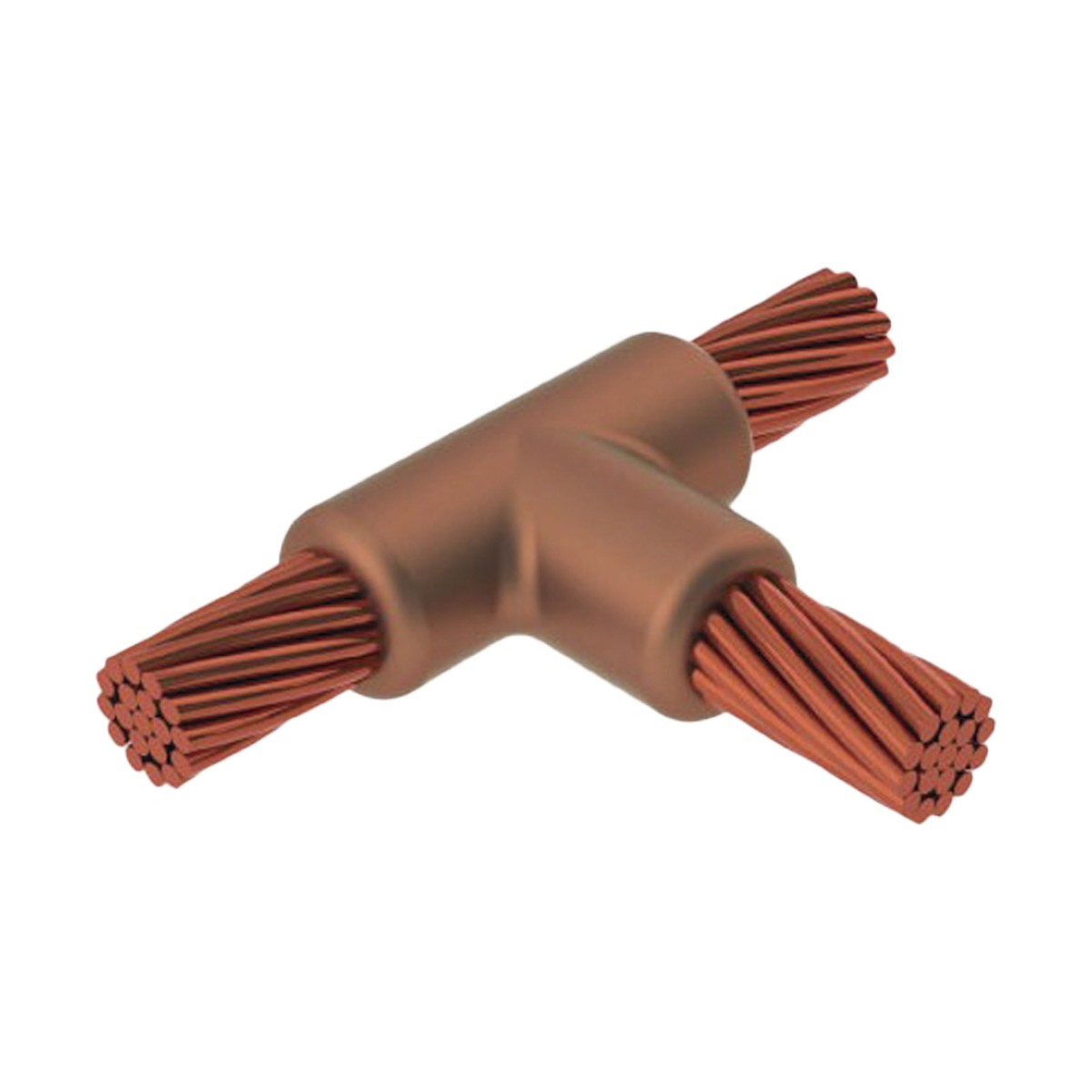 Molde para Soldadura exotémica tipo T para cable 1/0 AWG - 1/0 AWG.