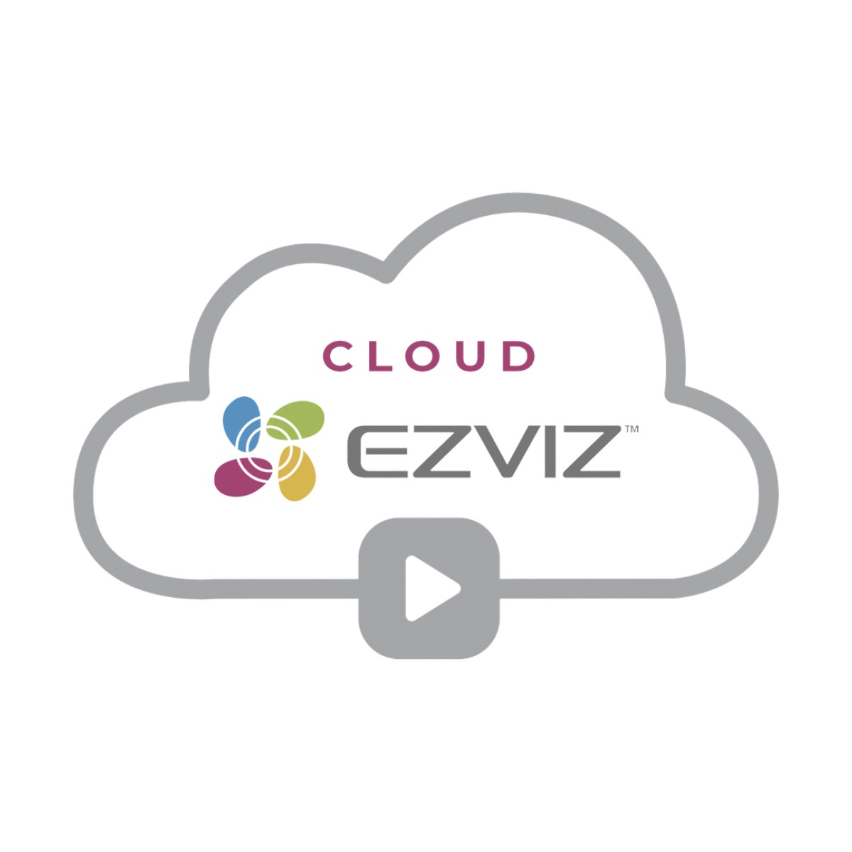 Licencia de Almacenamiento en Nube / Para 4 Cámaras  / 30 Días de Retención Durante un Año / Grabación Solo por Movimiento / Compatible Exclusivamente con Dispositivos EZVIZ