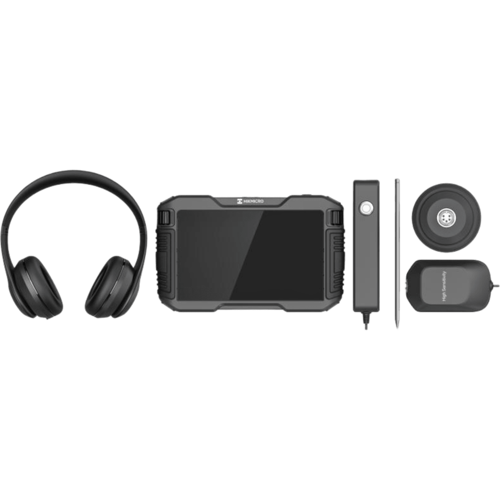 AD22PI- Cámara de Imagen Acústica Portátil / DETECTAR FUGA DE AGUA / Pantalla táctil de 7" / IP66 PANTALLA IP54 SENSOR PORTATIL/Uso en exterior
