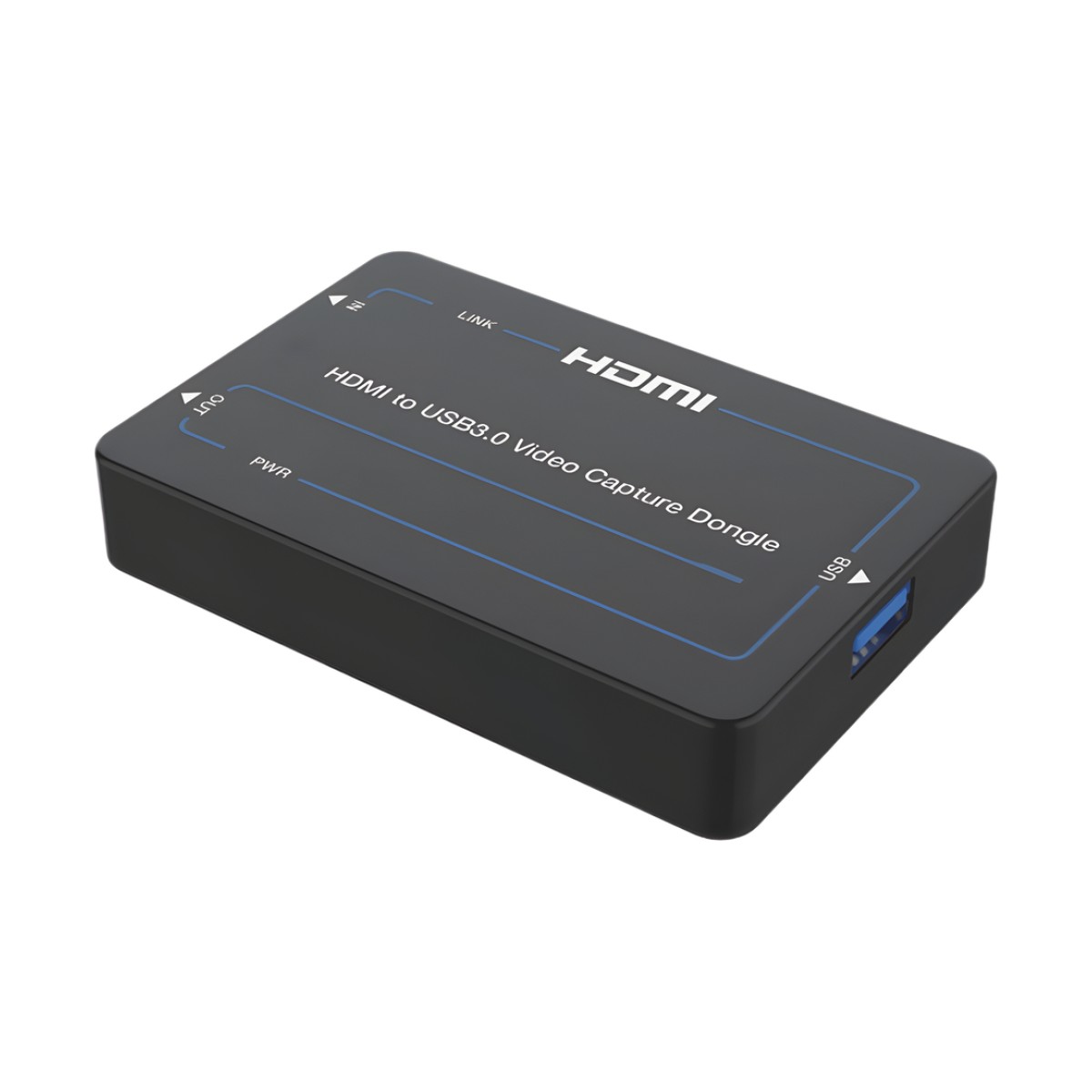 Adaptador de Captura de Video HDMI a USB 3.0 | 4K60 HDMI Entrada | 1080p60 USB Salida | HDCP 2.2 | 18 Gbps Ancho de Banda | Plug and Play | Compatible Windows Linux macOS