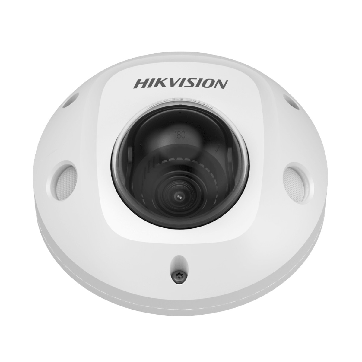 Domo IP Movil 2 Megapixel / Lente 2 mm / Micrófono Integrado / Funciones inteligentes: Detección de congestión de personas / WDR 120 dB / IP67 / IK10 / 30 Metros / Metal / Conector RJ45