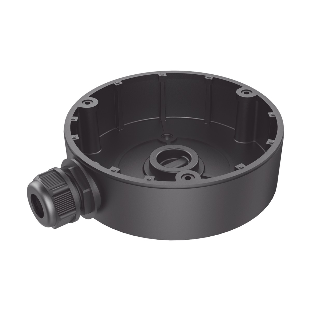 Caja de Conexión de Exterior Color Negro / Compatible con DS-2CD2143G2-I(S)(BLACK)