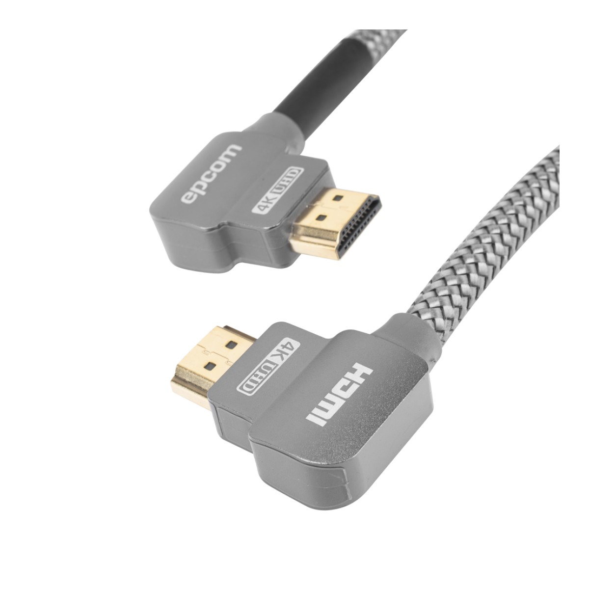 Cable HDMI Ángulo 90° | 1 Metro (3.28 Pies) | Alta Definición | Versión 2.0 | Alta Velocidad 18Gbps | 4K@60Hz |
