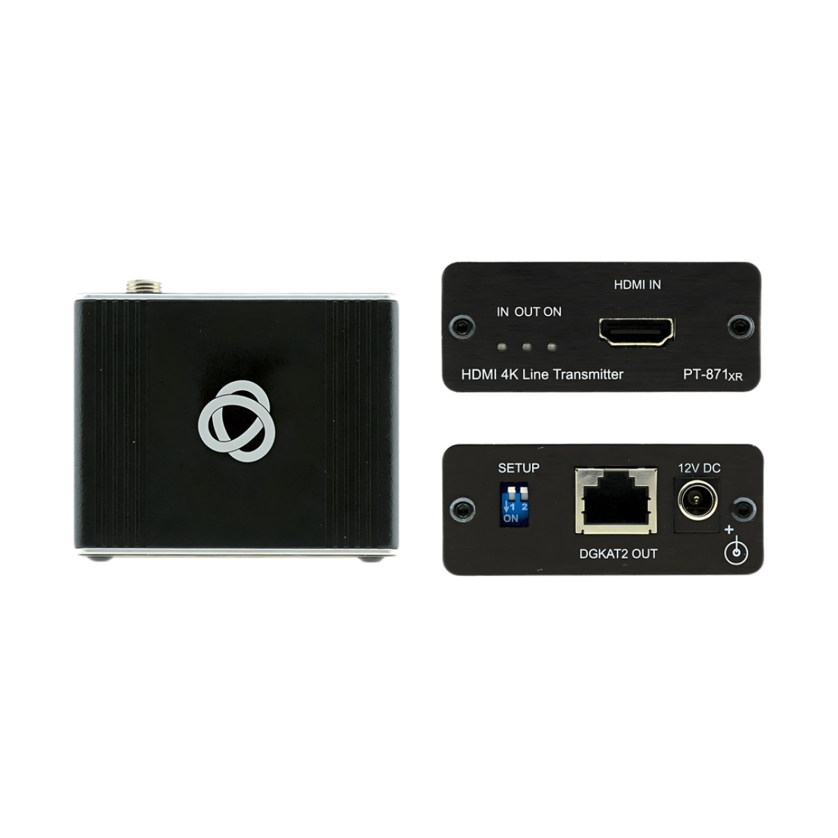 Kit Extensor HDMI 2.0 | DGKat™ 2.0 | 4K@60Hz (4:4:4) HDR | HDCP 2.2 | Alcance 60 m (196.9 ft) 4K60 4:4:4 | 70 m (229.7 ft) 4K60 4:2:0 | Alimentación Bidireccional | Compresión de Bajo Nivel | Latencia Cercana a Cero | Audio 32 Canales