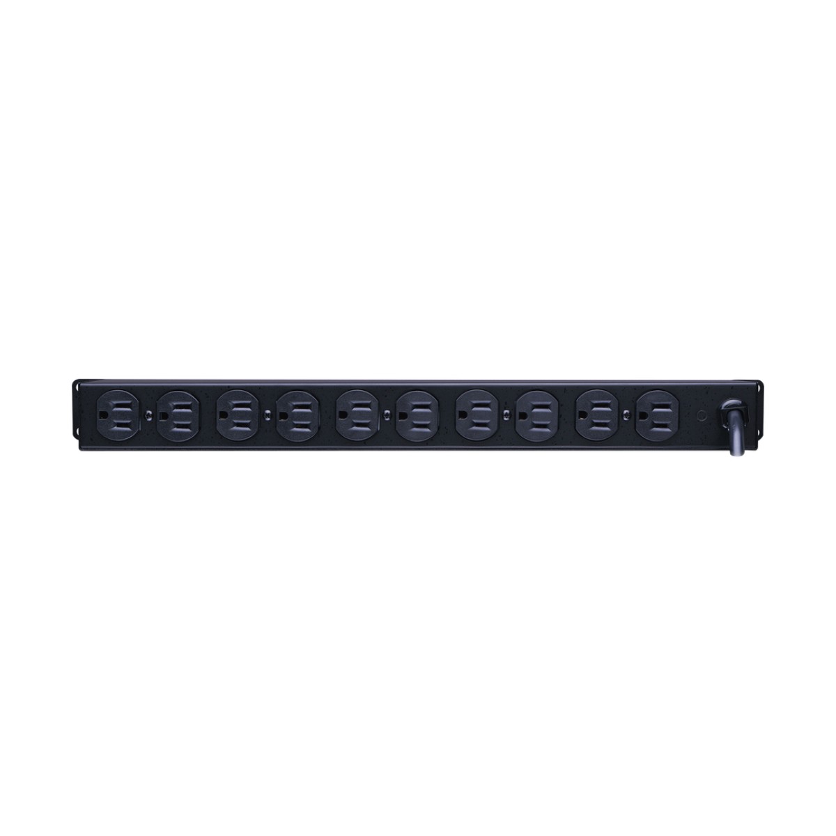 PDU Básico Para Distribución de Energía, Con 10 Tomas NEMA 5-15R Traseras, 1UR, 15 Amp, 120 Vca
