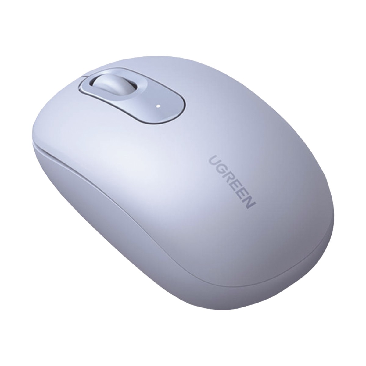 Mouse Inalámbrico 2.4G 800/1200/1600/2400 DPI | Función de 3 botones | Alcance 10m | Silencioso |  Ergonómico | Anti-caída y Anti-interferencias | Batería Alcalina AA incluida  | Color Dusty Blue.
