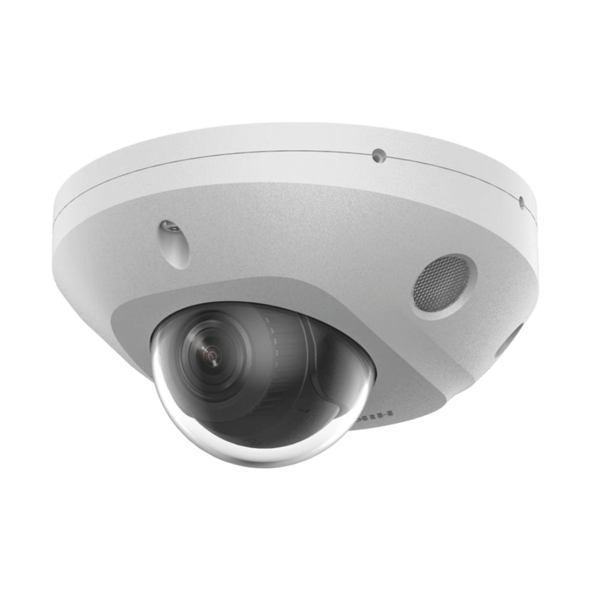 [Dual Light + 2 Micrófonos Integrados] Mini Domo IP 4 Megapixel / Lente 2.8 mm / 30 mts Luz Blanca + 30 mts IR / ACUSENSE / Exterior IP67 / IK08 /  WDR 120 dB / PoE / ONVIF / MicroSD / ACUSEEK