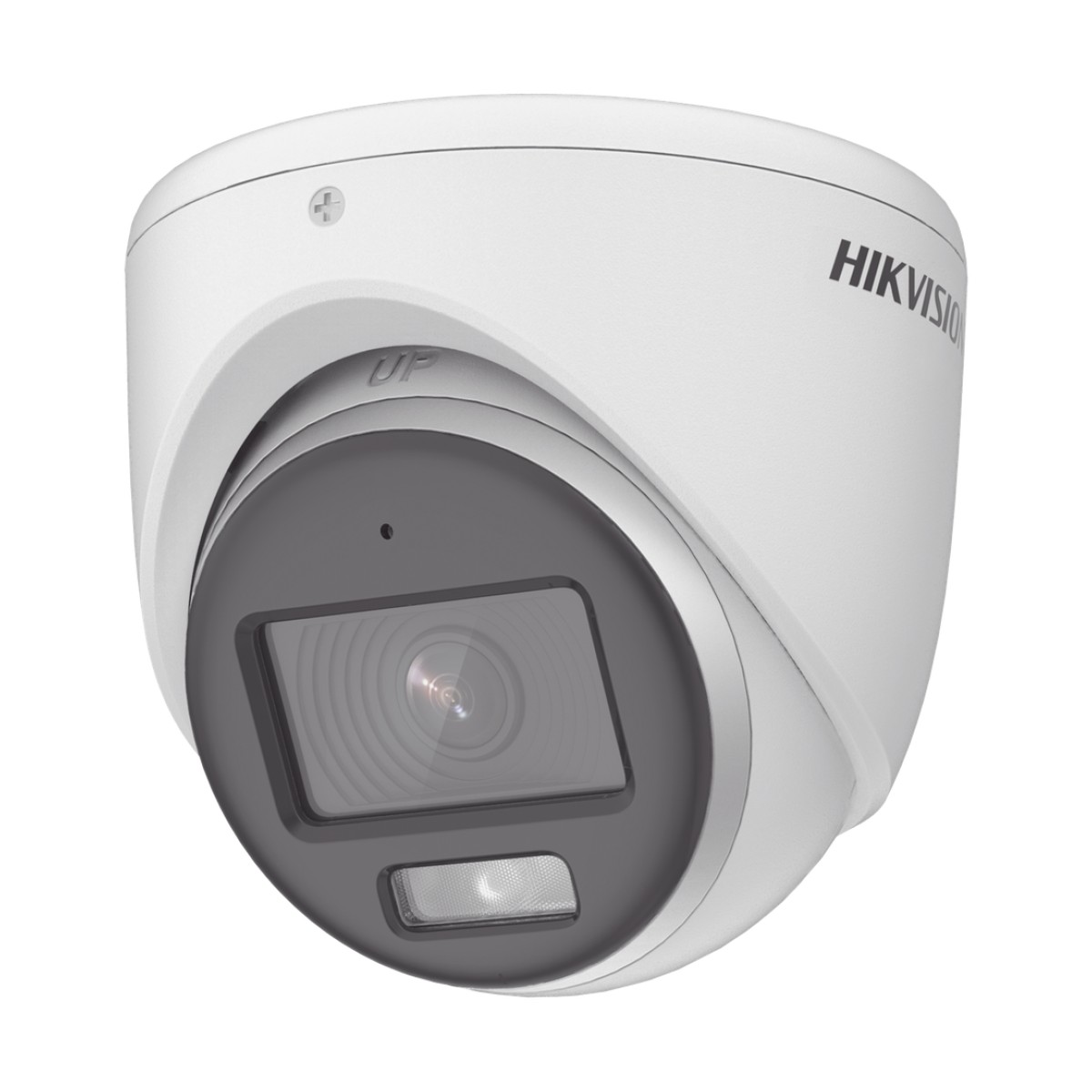 [ColorVu] Turret TURBOHD 3K (5 Megapixel) / Micrófono Integrado / Lente 3.6 mm / Imagen a Color 24/7 / 40 mts Luz Blanca / Exterior IP67 / dWDR / 4 Tecnologías