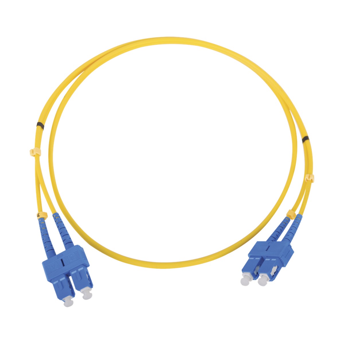 Jumper de Fibra Óptica Monomodo SC/SC Duplex de 1 Metro (3.28 Pies)