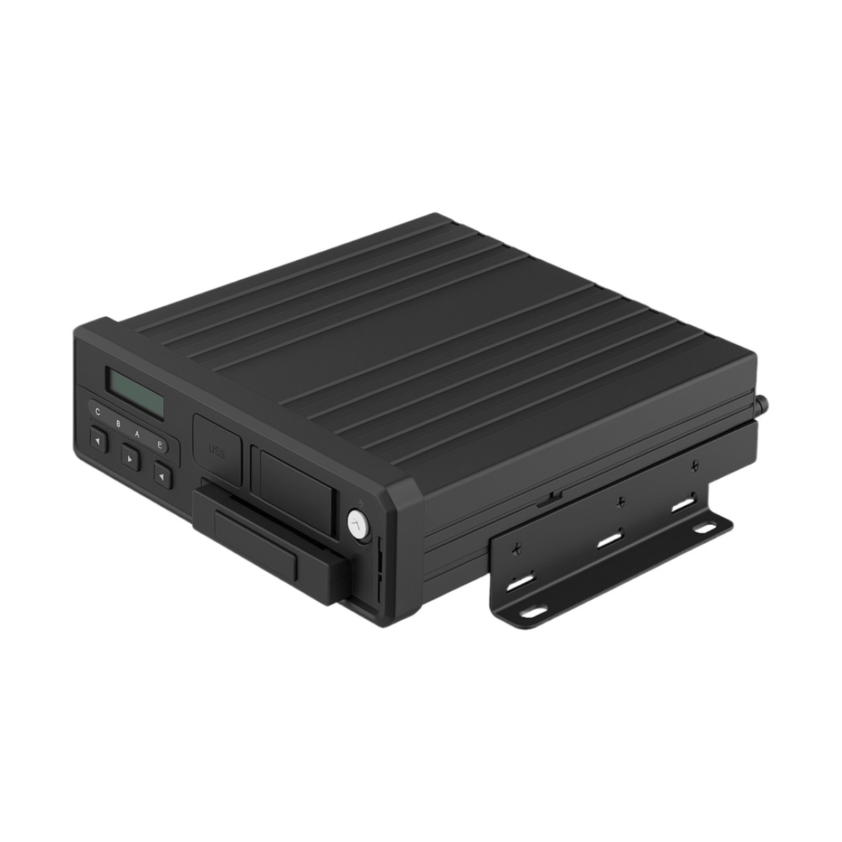 DVR Móvil para Flotas Vigilant Fleet V3 / 8 Canales AHD+IPC / H.265 / 4G+GPS+WiFi / Almacenamiento SSD+SD / Certificaciones E-MARK+CE+FCC+EN50155