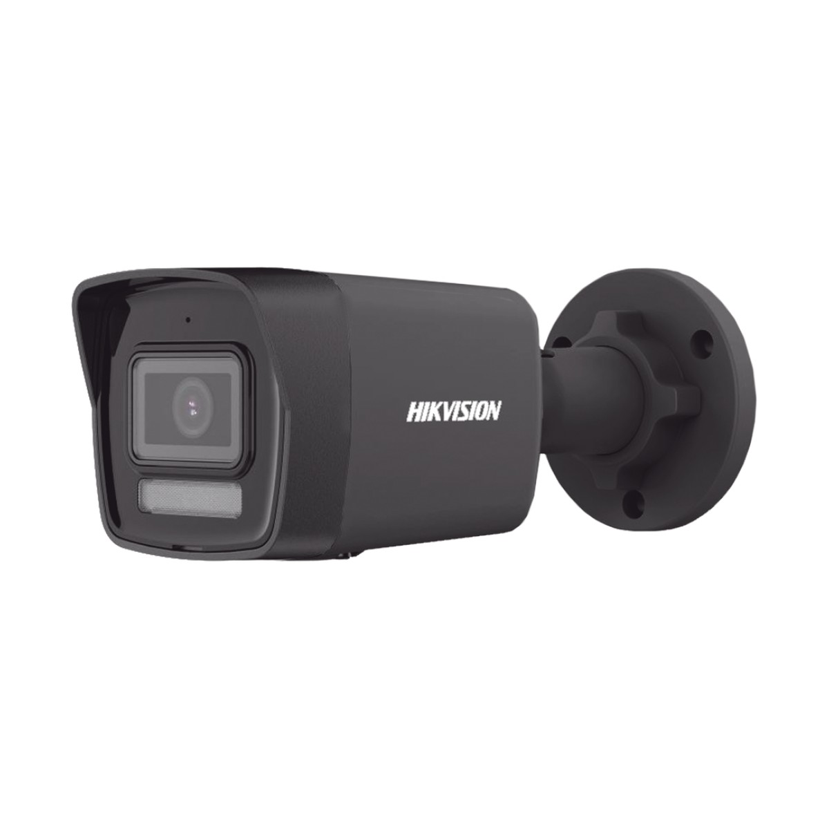 [Dual Light] Bala IP 4 Megapixel / Color Negro /  Lente 2.8 mm / 30 mts IR + 30 mts Luz Blanca / Micrófono Integrado / ACUSENSE Lite / Exterior IP67 / H.265 / PoE  / Micro SD