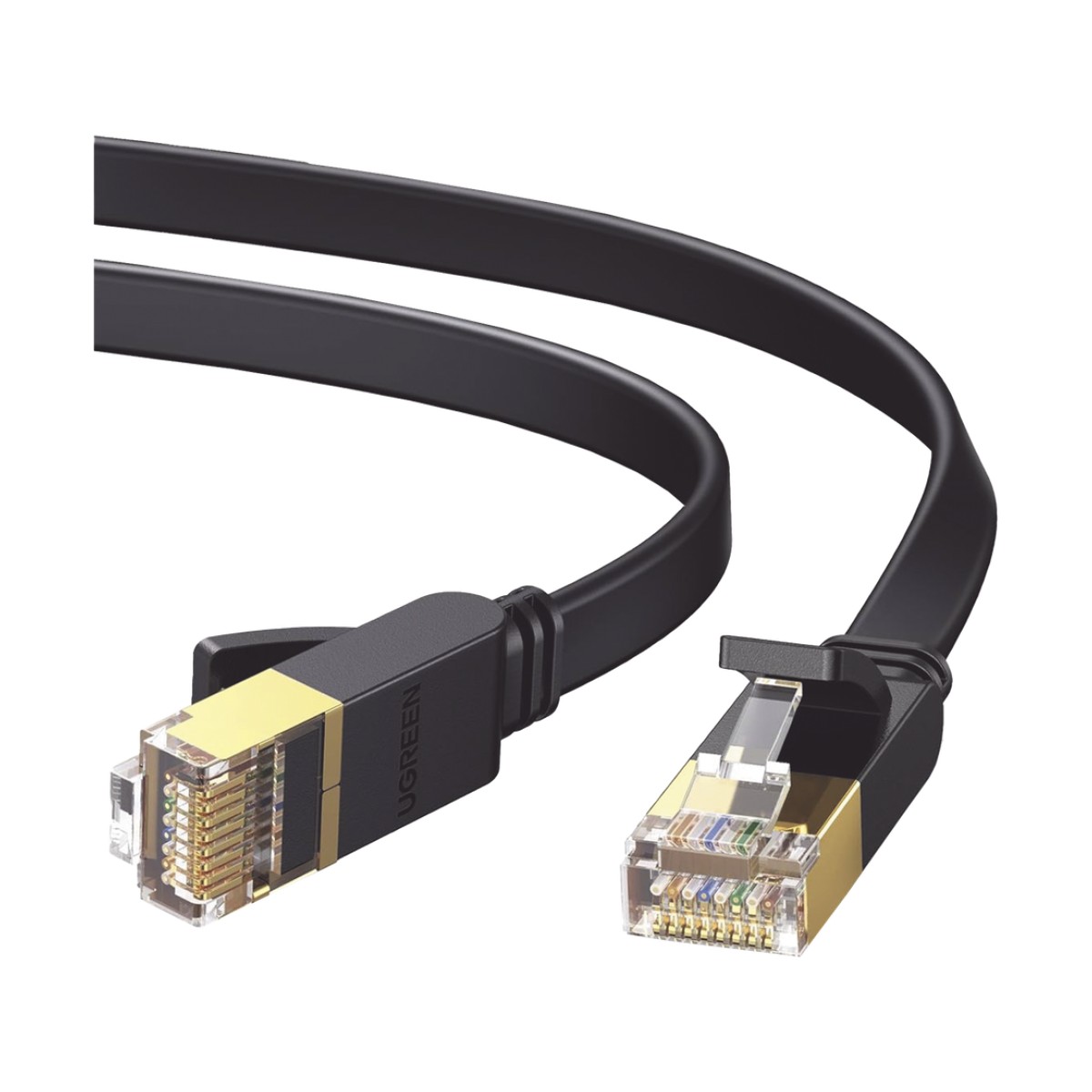 Cable Ethernet Plano Cat7 U/FTP 10 Gigabit 600MHz 1 Metro (3.28 Pies)
