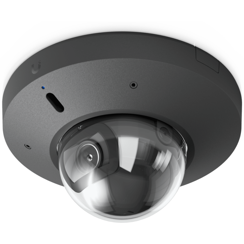 Mini Domo G6 Dome 4K de UniFi Anti vandalismo para Exterior con AI Multi-TOPS / Visión Nocturna IR / Poe+ Audio Bidireccional (Color Negro)