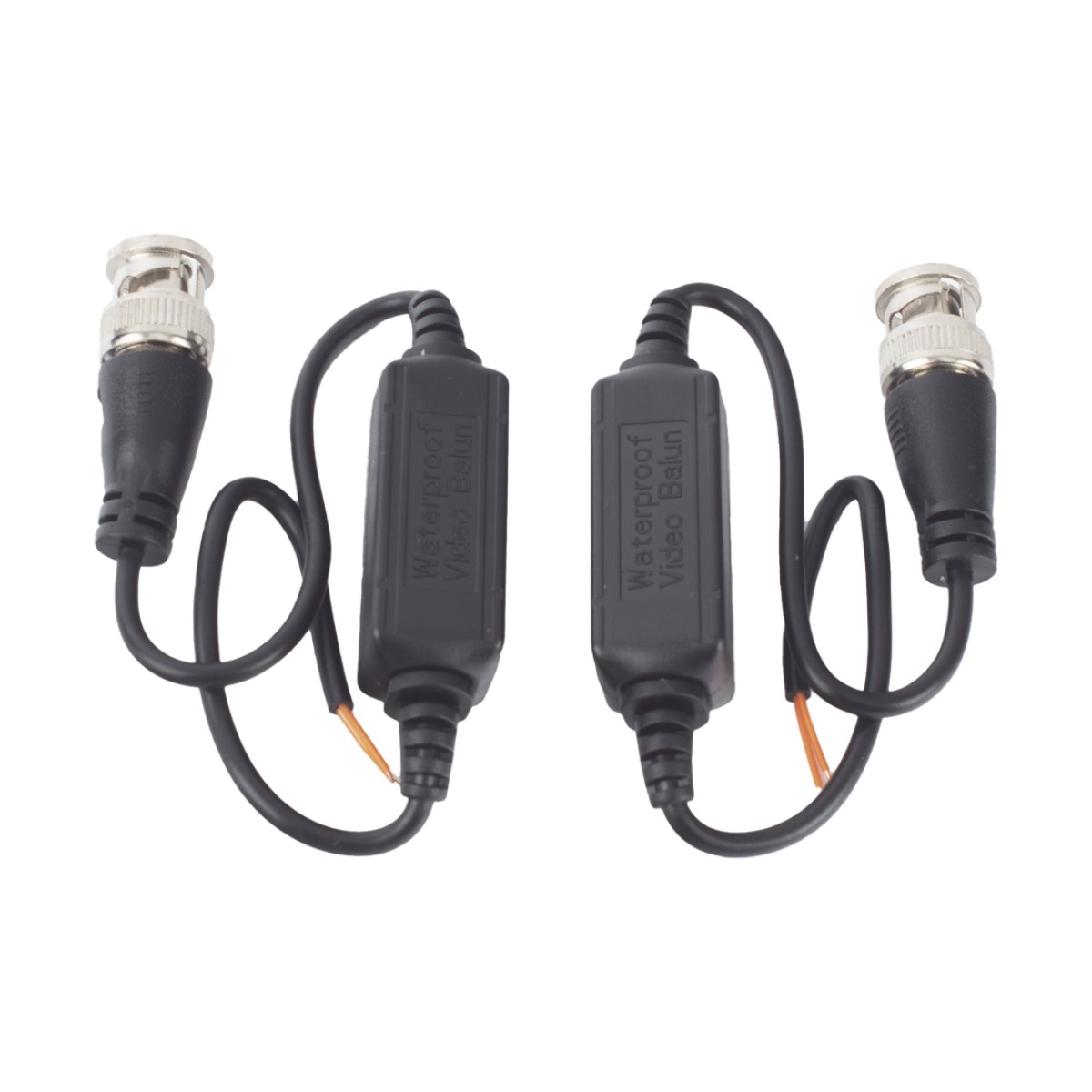 Kit de Transceptores (Baluns) para EXTERIOR TurboHD Hasta 4K HD-TVI / HD-CVI / AHD / CVBS / COAXITRON / AUDIO POR COAXITRON  / Menu OSD / CONECTORES 100% COBRE / Con Cable RF Blindado. Distancia de hasta 200 m en 4K. Calidad PREMIUM