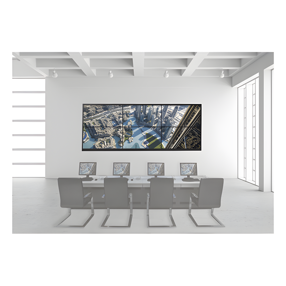 Kit Videowall 3X2 / Incluye 6 Pantallas de 55" / Decoder / Base de Piso / Accesorios de Instalación
