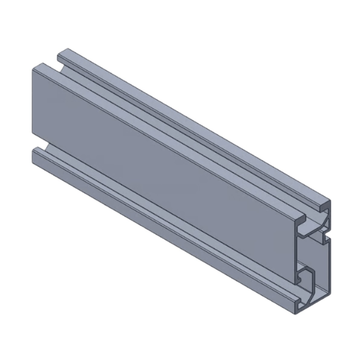 Basel N Rail 4.72 /Riel de Aluminio para Montaje de Modulos Fotovoltaicos / Aluminio Serie 6000 / 3.74 kg por Pieza / Compatible con Techos Planos e Inclinados
