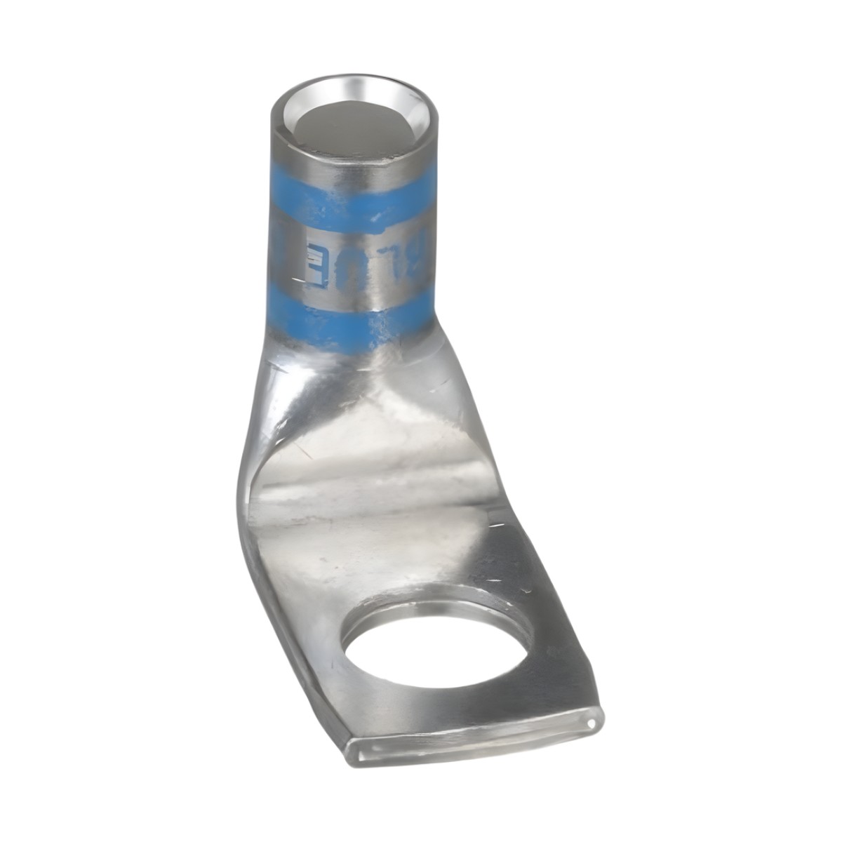 Zapata de compresión LCAX6-38F-L a 90° grados para cal. 6 Awg, Barreno para tornillo prisionero de 3/8, 1 Pz