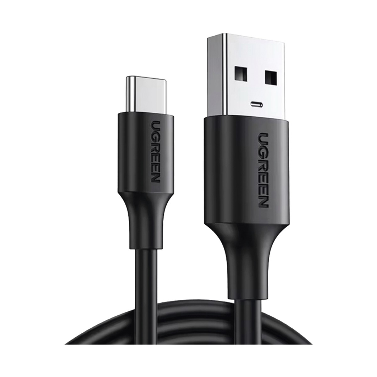 Cable USB-A a USB-C | 1 Metro | Carga y Sincronización de Datos | Carga Rápida 60W | Datos 5 Gbps | QC 3.0/2.0 | FPC | AFC | Protección Integrada | Duradero y Flexible| Caja ABS | Cubierta de TPE | Color Negro.