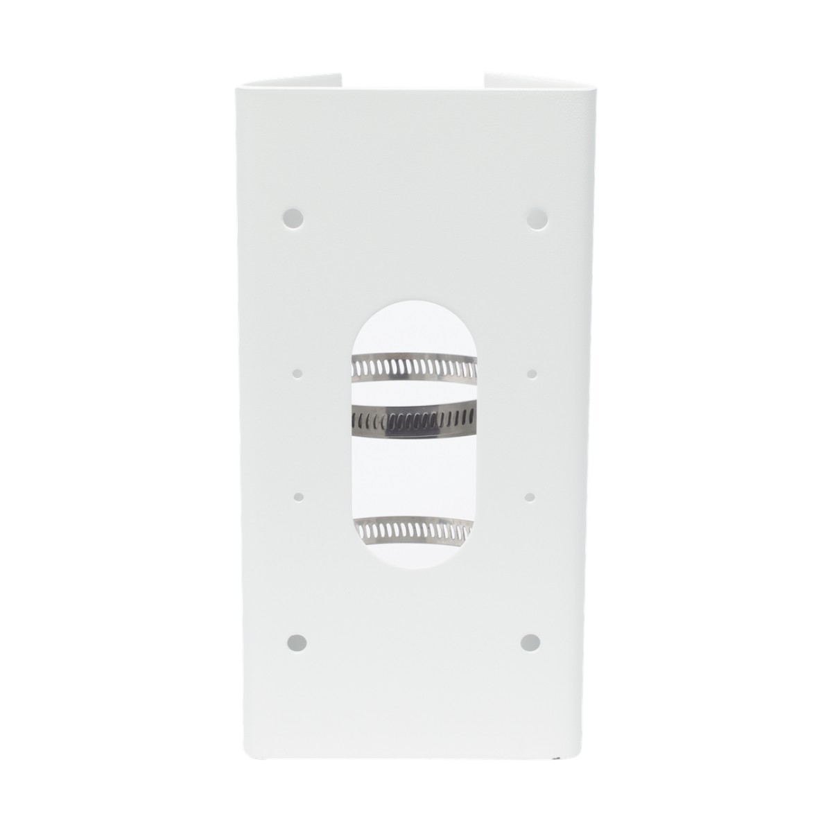 Montaje Vertical para Poste / Material de Acero Inoxidable