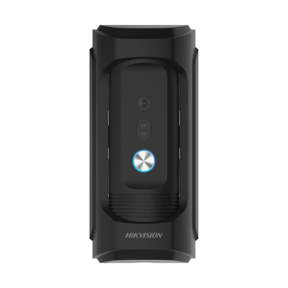 Frente de Calle IP 2 Megapixel / Uso Rudo / Antivandálico IK09 y Exterior IP65 / PoE Estándar / 3 mts IR / Compatible con Monitor IP HIKVISION o Llamada Directo a App
