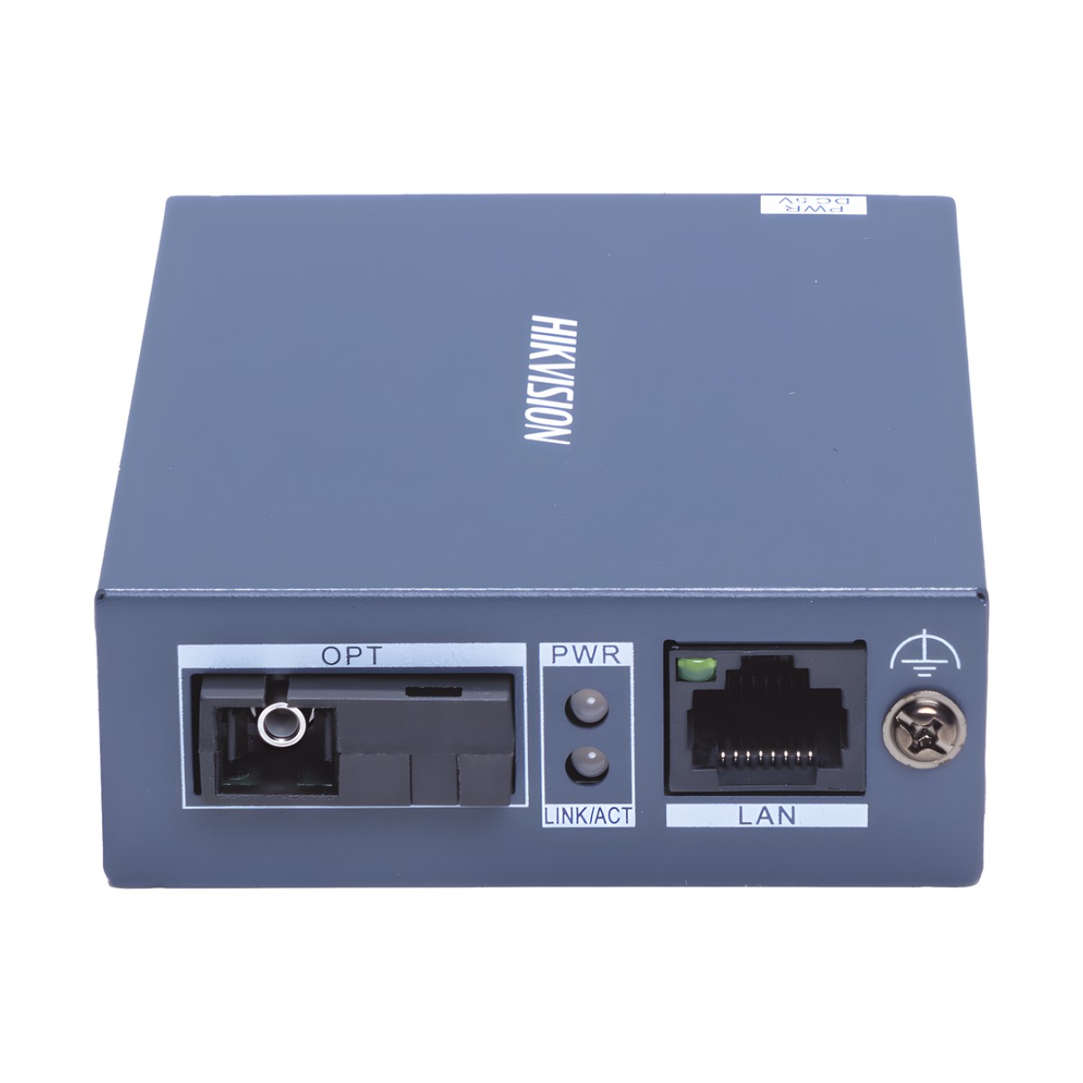 Transceptor Fibra Óptica Gigabit / Monofibra Monomodo / 3 km Distancia / 10/100/1000 Mbps RJ45 / SC / Metal Industrial / 4 kV Protección Rayos / -20°C a 60°C