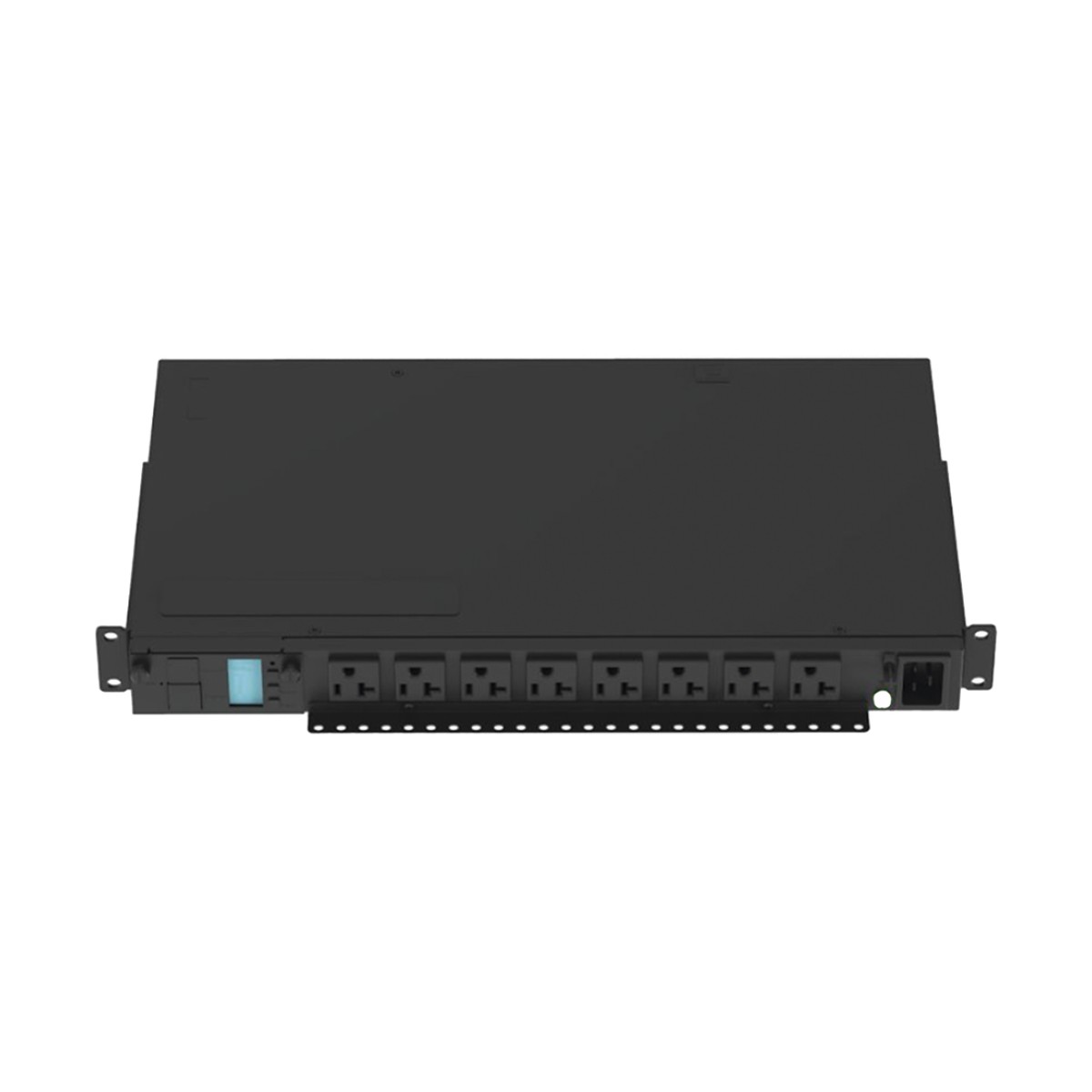 PDU G5 Monitoreable (MI) para Distribución de Energía, Enchufe de Entrada NEMA 5-15P, Con 8 Salidas 5-20R, Horizontal 19in, 120 Vca, 15 Amp, 1UR