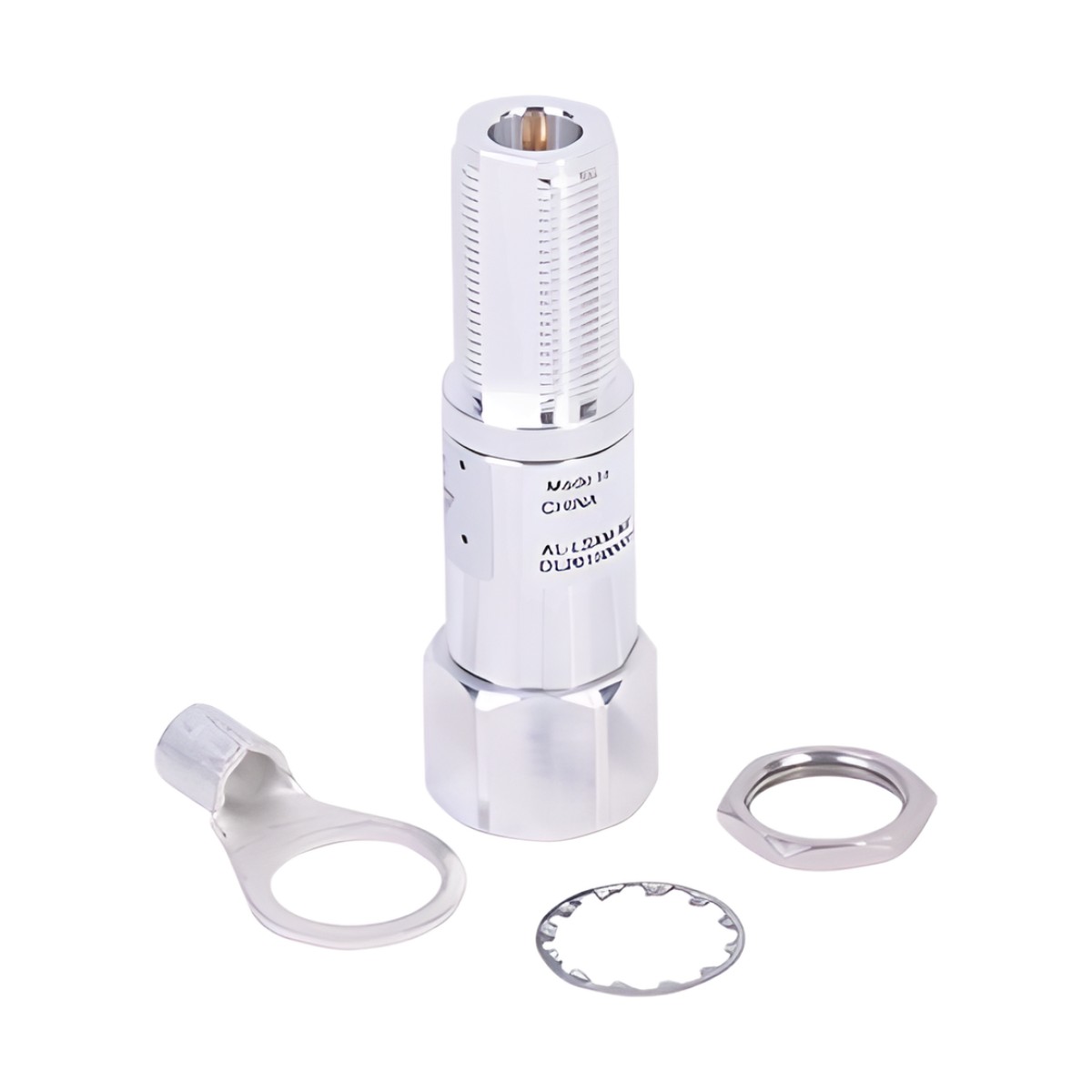 Protector RF Coaxial de 2000 - 6000 MHz Con Filtro Pasa Alta Con Conector N-Macho Hacia el Equipo
