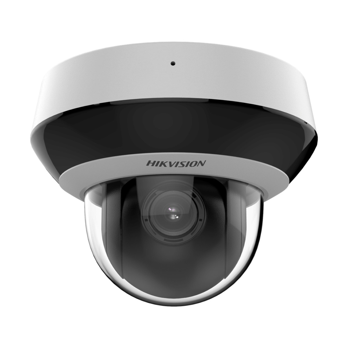 Mini Domo PTZ IP 2 Megapixel / 4X Zoom / H.265+ / 20 mts IR EXIR / WDR / PoE / IK10 / Exterior IP66 / Ultra Baja Iluminación / Micrófono Integrado / PoE / microSD