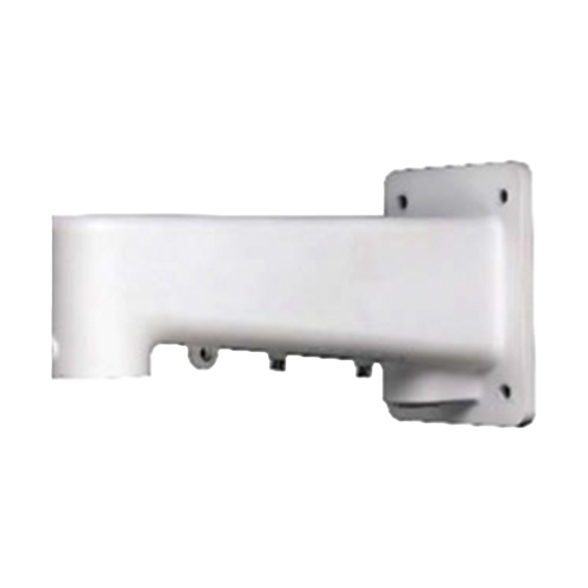 Soporte de Pared para PTZ / Aluminio / Rosca 1-1/2' NPT / Serie 35 y 60 / Blanco RAL 9003 / Interior y Exterior