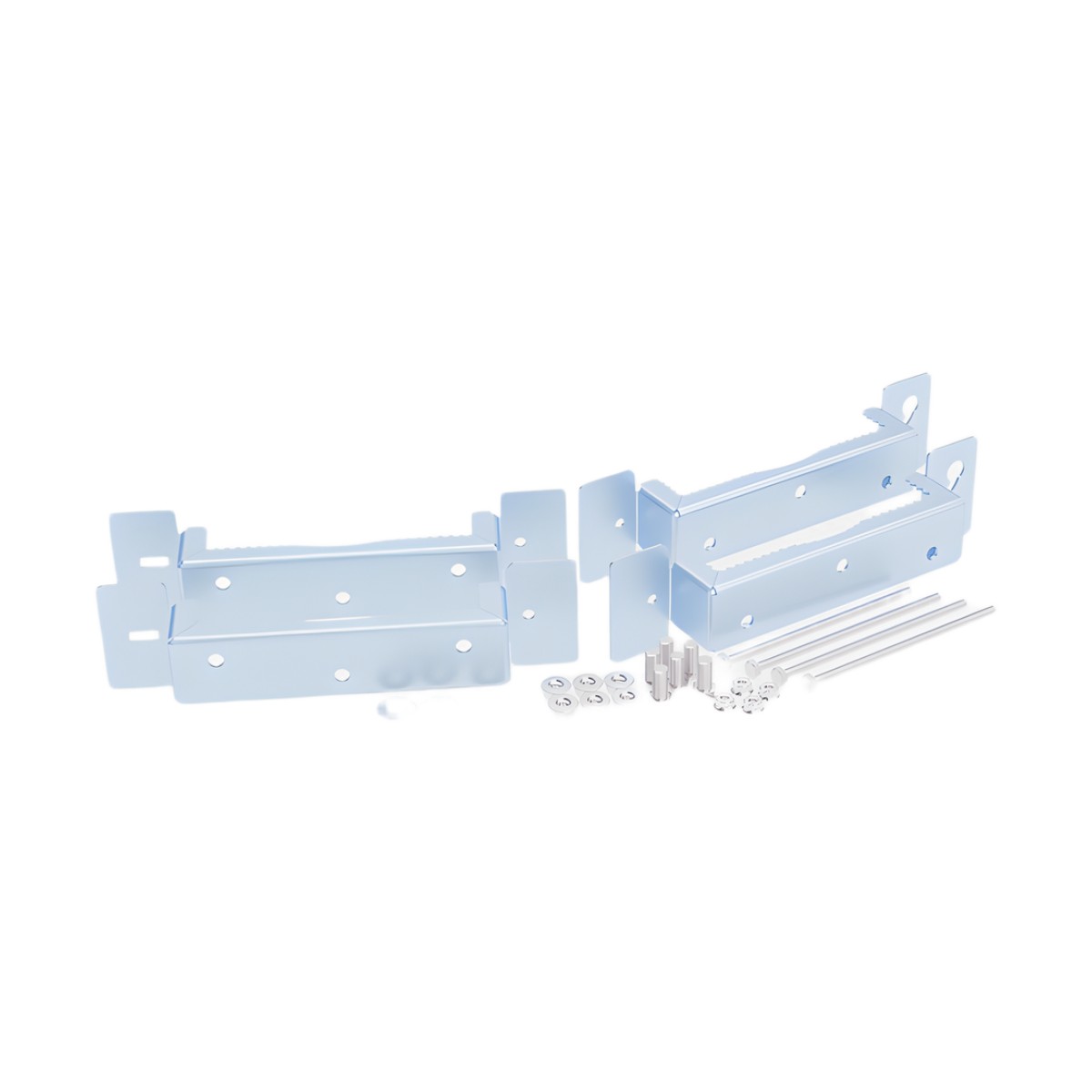 Montaje Galvanizado para Instalar en Poste  Gabinetes con Iniciales GBP