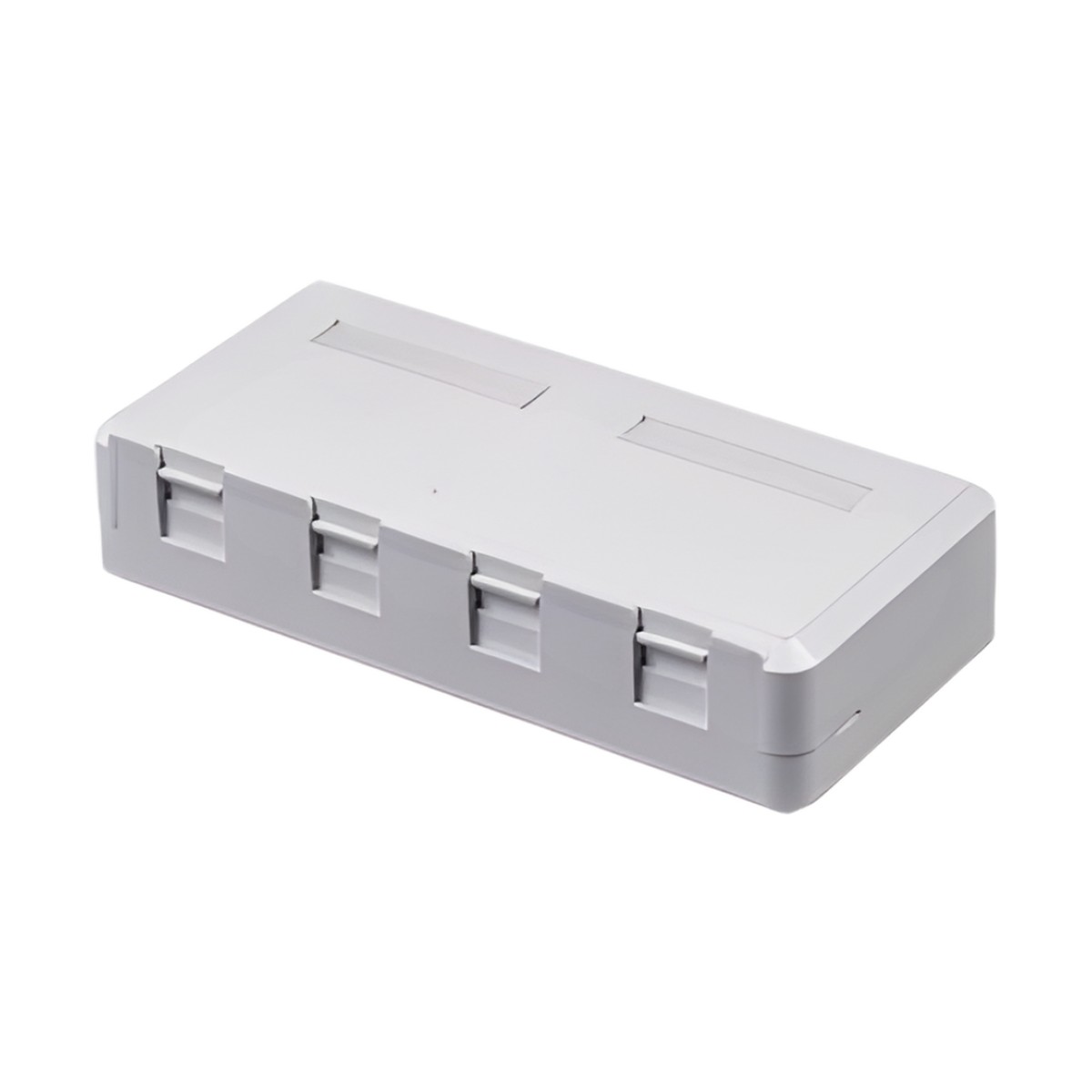 Caja de Pared de 4 Puertos Sin Jack