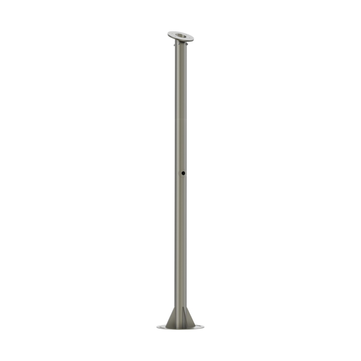Poste para Cámara ANPR / Compatibilidad con cámara DS-TCG406-E(S),DS-TCG406-E(ER)(2812)/ Altura de 1.5 Metros /  Color Gris