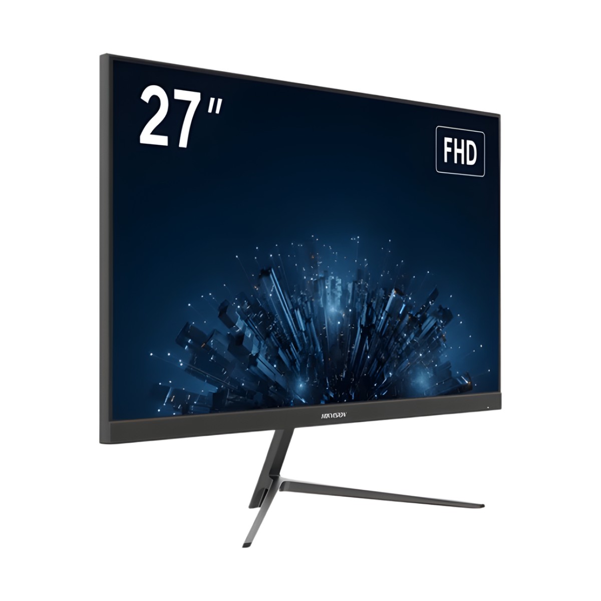 Monitor LED Full HD (1080p) de 27" / Bocinas Integradas / 100 Hz / Ideal para CCTV, Oficina y Hogar / Entrada HDMI-VGA / VESA (100 X 100) / Uso 24/7 / IPS / Ultra Delgado