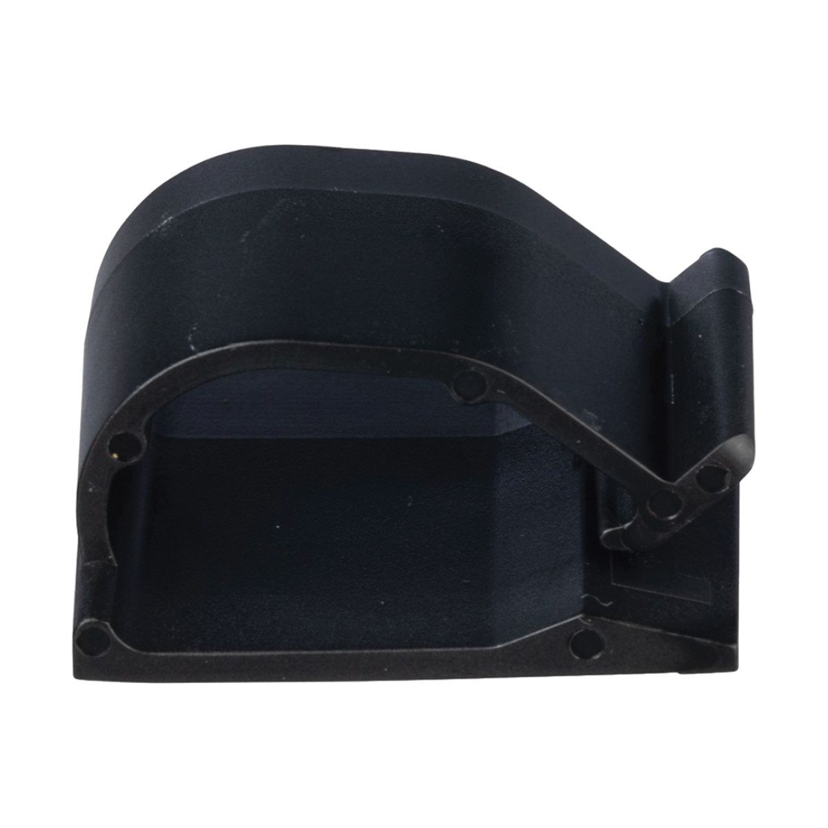 Clip de Nylon 6.6 con Adhesivo, Para Cables de Hasta 9.7 mm de Diámetro, Uso Interior/Exterior, Color Negro, Paquete de 100pz