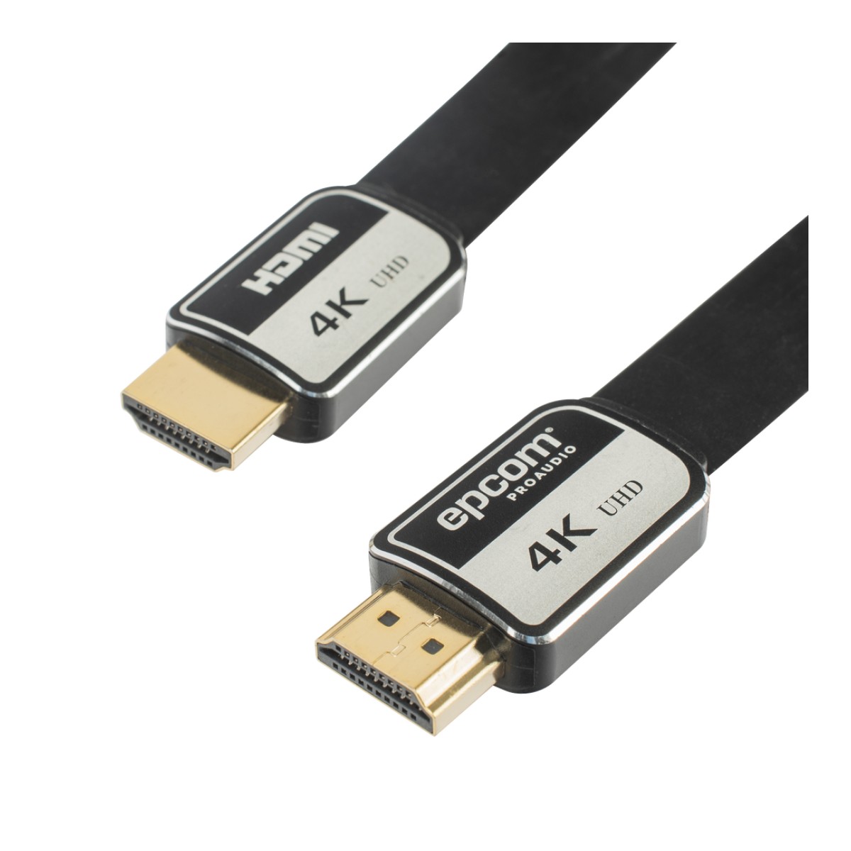 Cable HDMI de 5 Metros (16.40 Pies) | Alta Definición | Versión 2.0 | Alta Velocidad 18Gbps | 4K@60Hz | Conectores Chapados en Oro | Tipo Plano