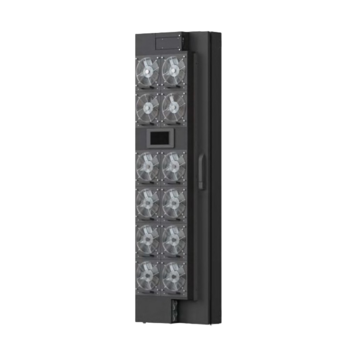 Enfriador de Puerta Trasera para Rack 42U / 800W Agua Refrigerada / 12 Ventiladores DC Hot-Swap / Ethernet SNMP Modbus / Hoffman RackChiller RDHX PRO