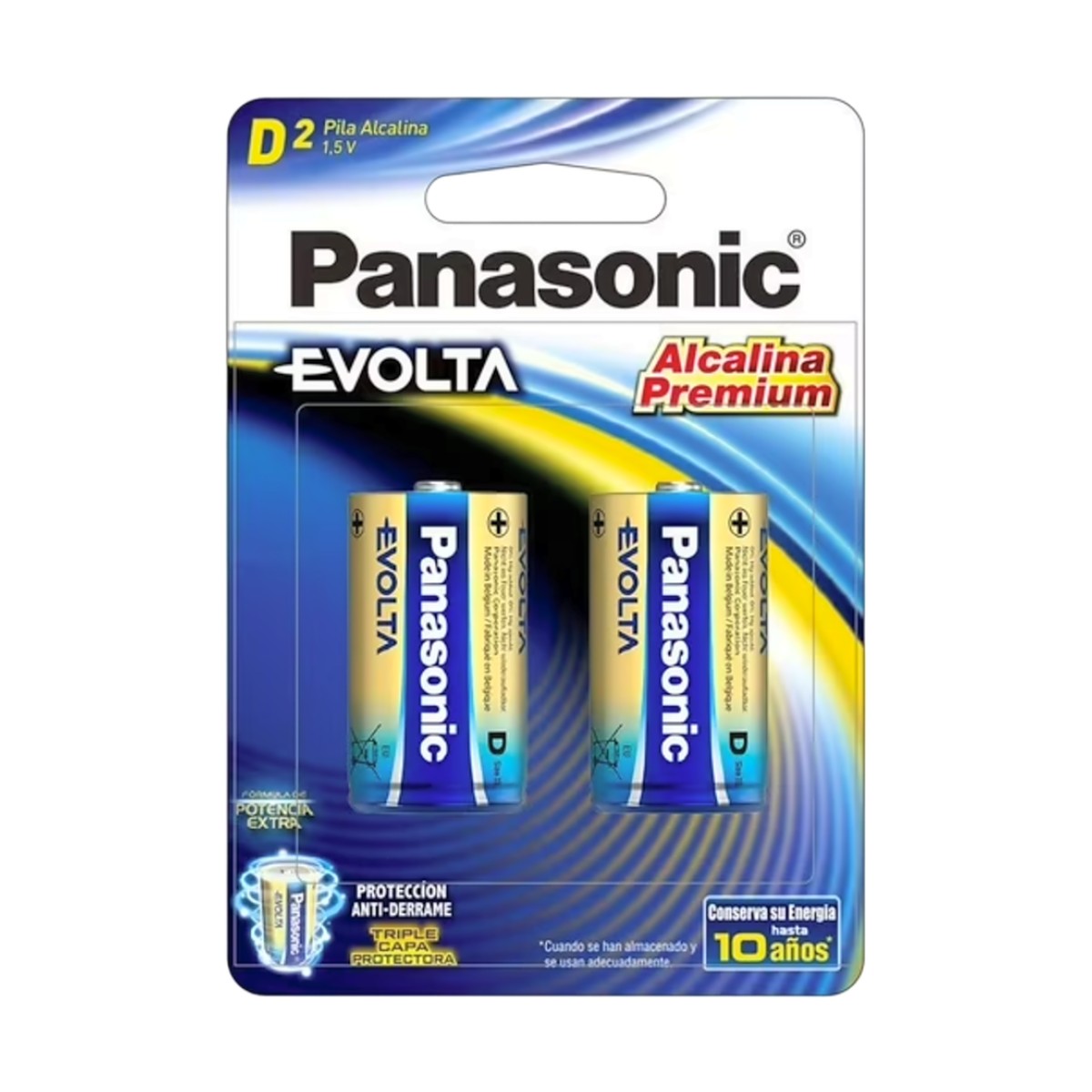 Bateria Tipo D , Evolta 1.5V