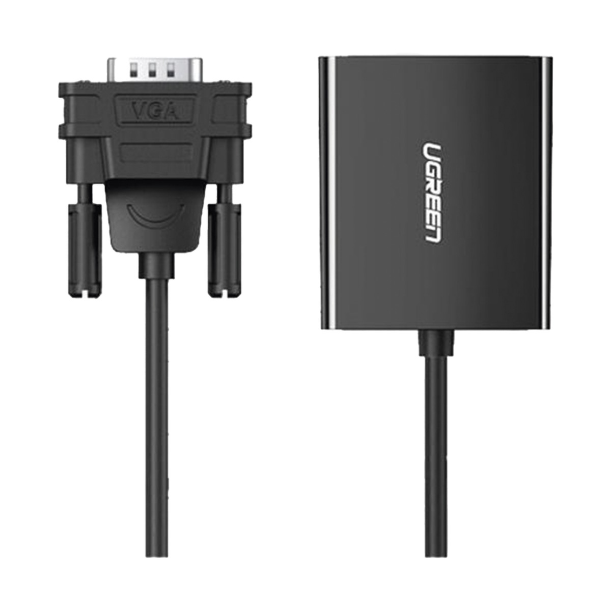VGA Macho / Salida: HDMI Hembra / Resolución de 1080P@60Hz / Puerto Estéreo de 3.5 mm / Plug and Play, Sin Controlador / Longitud del Cable 15 cm (5.91 Pulgadas). / Incluye Cable de Alimentación USB / Incluye Cable de Audio de 3.5mm.