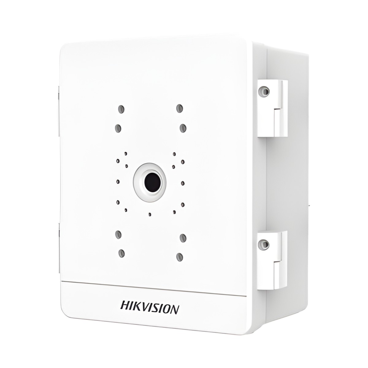 Caja para Videovigilancia para Exterior / Uso en Montaje o Pared / IP66 / IK10 / Dimensiones: 306 X 220 X 130 mm / Soporta 1 Dispositivo (PTZ, Bocina, Cámara Fija)