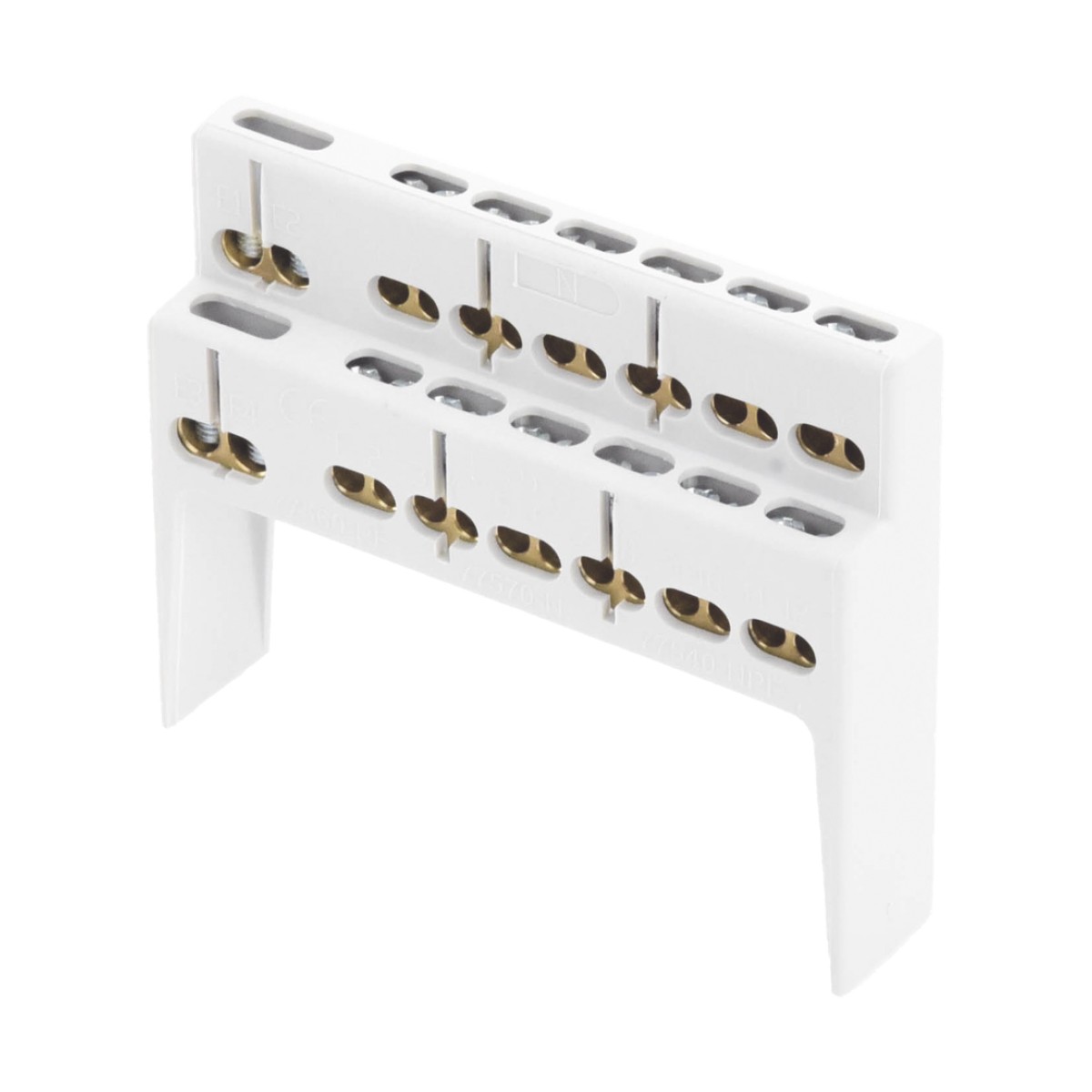 Soporte + Barra de Conexion (12/24/36 MOD) (12+2 ENTR.) IP40
