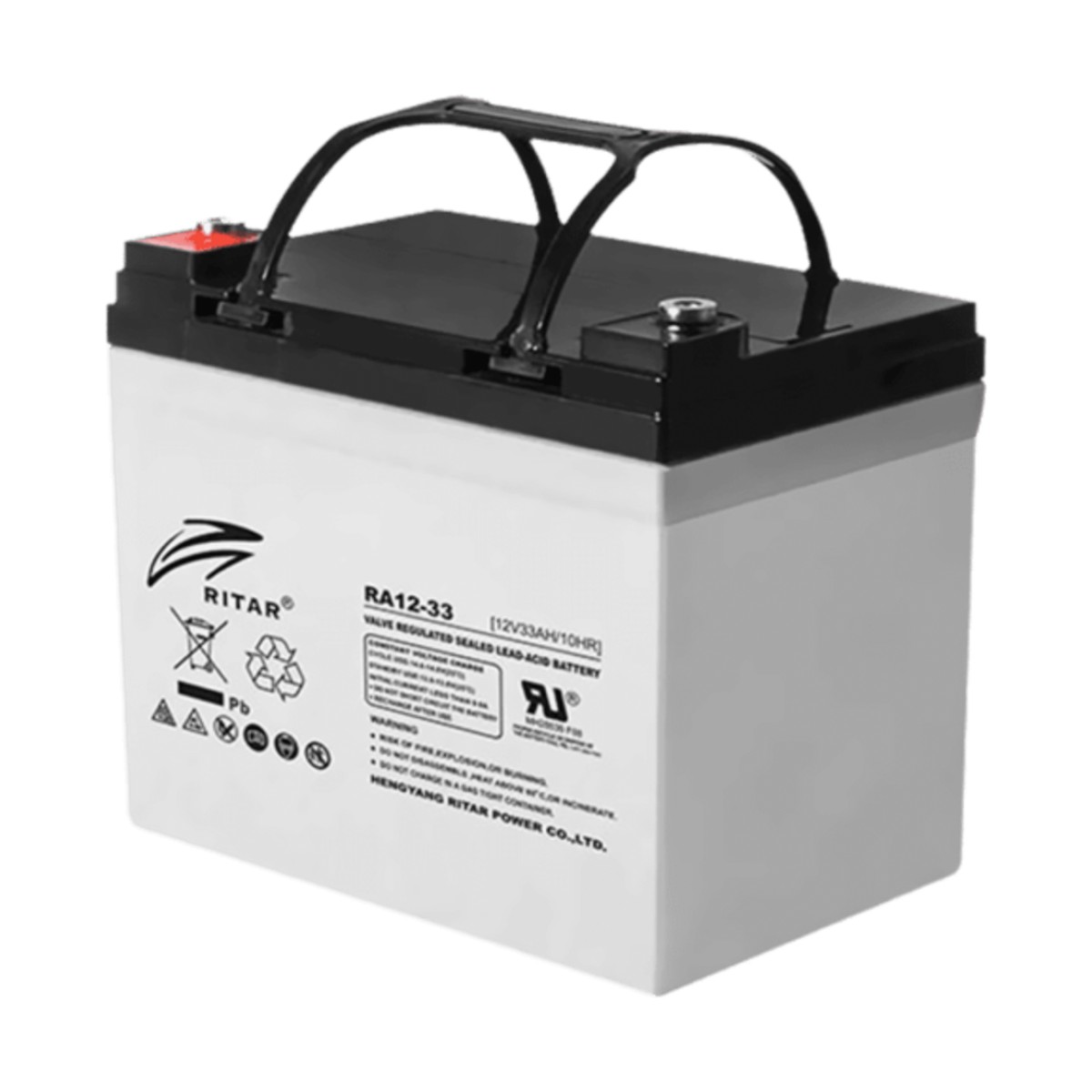 Batería 12 Vcc / 33 Ah / Tecnología AGM-VRLA / Aplicaciones de UPS / Respaldo