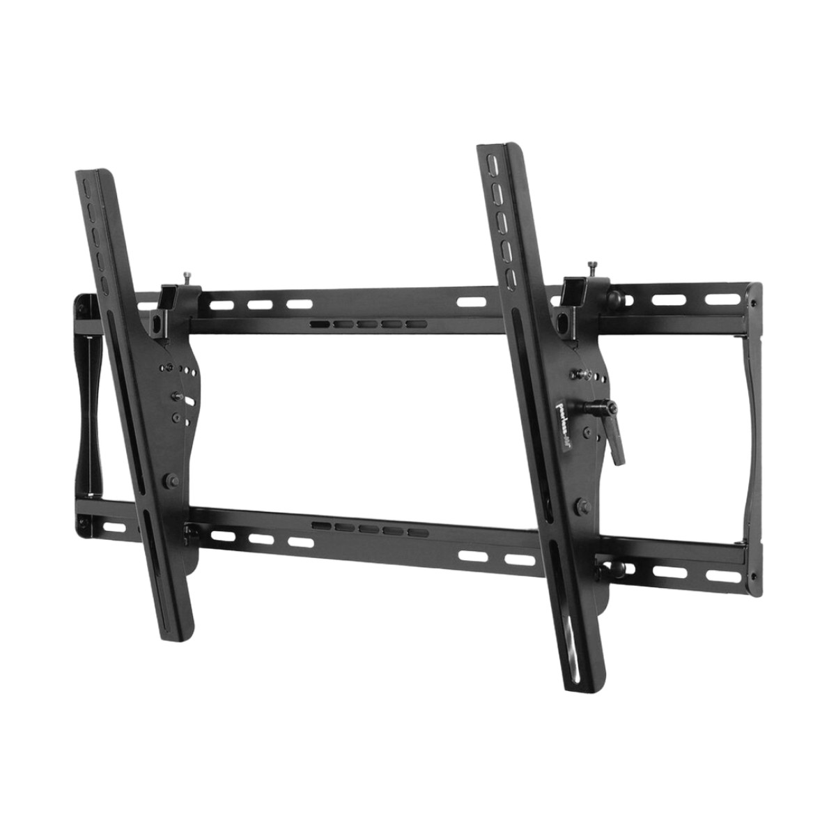Montaje de pared Universal con inclinacion para Pantallas de 40" a 75" / Inclinación +15° a -5° / Capacidad Carga 79 kg / Sistema Hook-and-Hang Instalación Individual