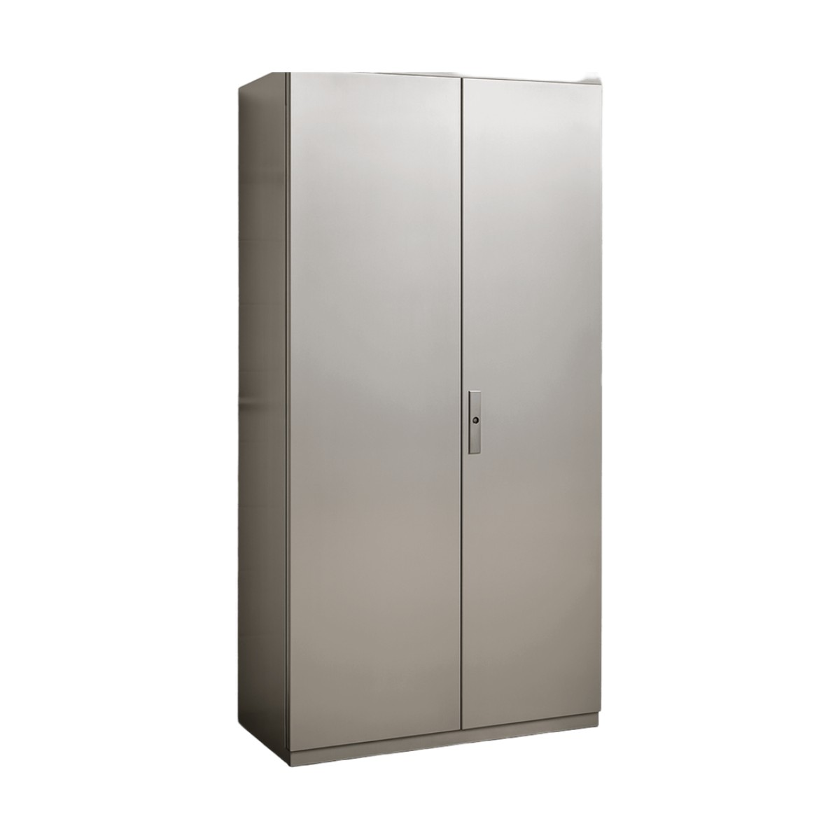 Gabinete de Acero Inoxidable IP55 (1000 x 2200 x 400 mm) con Placa Interna Galvanizada.