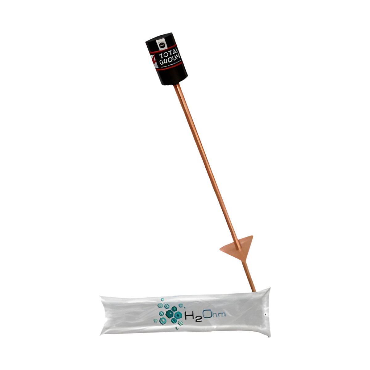 Electrodo Para Tierra Física para Aplicaciones Residenciales y Antenas de Baja Potencia.