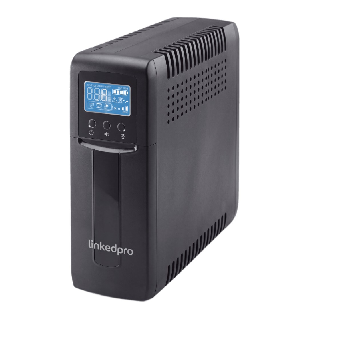 UPS de 1500 VA/900 W, Topología Línea Interactiva, Entrada 120 Vca NEMA 5-15P, Tipo Mini Torre, Con 12 Tomas NEMA 5-15R
