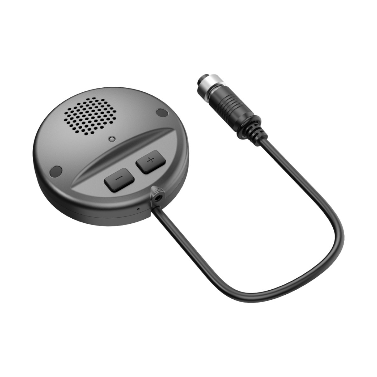 Accesorio para Audio de 2 Vías /  Compatible con DVR Móvil HIKVISION / Conector Tipo Aviación / Micrófono y Altavoz Integrados