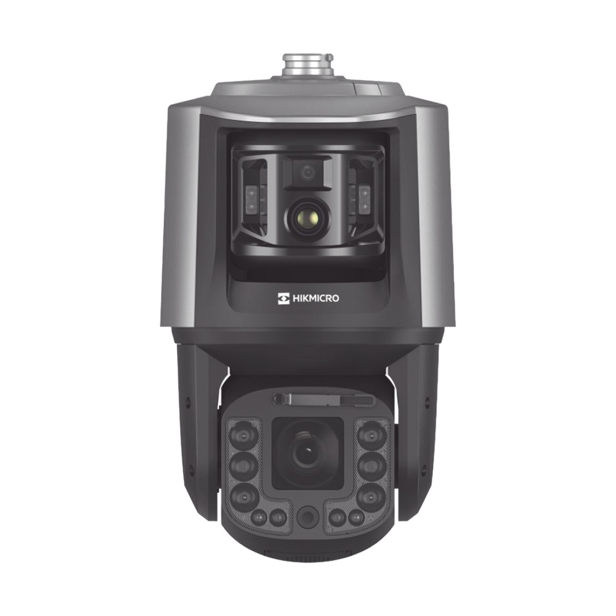 [TandemVu] Domo PTZ IP 4 Megapixel con 40X Zoom con Cámara Optica Fija de 4 Megapixel Cámara Térmica 256 x 192 con Lente 9.7 mm /  Protección perimetral