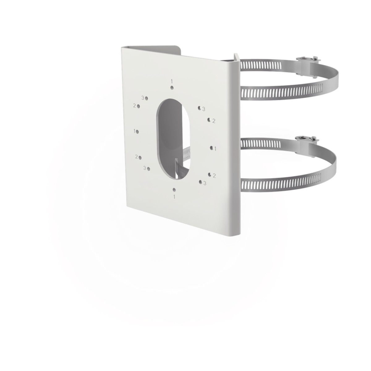 Montaje de Poste para Cámaras DS-2CD26 / DS-2CD3656G2T-IZS(C) / Acero Inoxidable